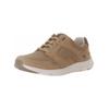 Sneaker PIUS GABOR "Pius Gabor Sneaker Leder/Textil", Herren, Gr. 42, braun, Leder, Textil, casual, Schuhe