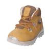 Schnürstiefelette PEPINO "Pepino Stiefelette Leder/Textil", Kinder, Gr. 26, gelb (senf), Leder, Textil, casual, Schuhe