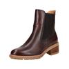 Stiefelette PIKOLINOS "PIKOLINOS Stiefelette Leder/Textil", Damen, Gr. 37, braun (dunkelbraun), Leder, Textil, casual, Schuhe