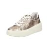 Sneaker NERO GIARDINI "Nero Giardini Sneaker Leder/Textil", Damen, Gr. 40, braun (bronze), Leder, Textil, casual, Schuhe