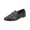 Slipper STEVE MADDEN "STEVE MADDEN Slipper Leder", Damen, Gr. 39, schwarz (schwarz, silber), Leder, casual, Schuhe