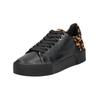 Sneaker HÖGL "Högl Sneaker Leder/Textil", Damen, Gr. 39, schwarz kombi, Leder, Textil, casual, Schuhe