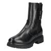 Stiefelette NERO GIARDINI "Nero Giardini Stiefelette Leder/Textil", Damen, Gr. 38, schwarz, Leder, Textil, casual, Schuhe