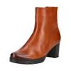 Stiefelette GABOR COMFORT "Gabor Comfort Stiefelette Leder", Damen, Gr. 41, braun (cognac), Leder, casual, Schuhe