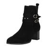 Stiefelette GABOR "Gabor Stiefelette Veloursleder", Damen, Gr. 38, gold (schwarz, gold), Veloursleder, casual, Schuhe