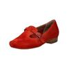 Slipper EVERYBODY "Everybody Slipper Veloursleder", Damen, Gr. 39, rot, Veloursleder, casual, Schuhe