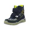 Stiefelette RICOSTA "Ricosta Stiefelette Lederimitat/Textil", Kinder, Gr. 34, blau (ozean), Lederimitat, Textil, casual, Schuhe