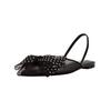 Ballerina STEVE MADDEN "STEVE MADDEN Ballerinas Textil", Damen, Gr. 38, schwarz, Textil, casual, Schuhe