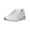 Sneaker GABOR COMFORT "Gabor Comfort Sneaker Leder/Textil", Damen, Gr. 38, weiß, Leder, Textil, casual, Schuhe