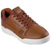 Sneaker SKECHERS "Harry Kane - Off Pitch Collection: Koopa - Harry Kane Court", Herren, Gr. 39, braun, Leder, casual, Schuhe, Retro Sneaker signiert vom weltbekannten Fußballstar Harry Kane