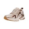 Sneaker STEVE MADDEN "STEVE MADDEN Sneaker Lederimitat/Textil", Damen, Gr. 41, weiß (weiß, gold), Lederimitat, Textil, casual, Schuhe