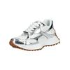 Sneaker STEVE MADDEN "STEVE MADDEN Sneaker Lederimitat/Textil", Damen, Gr. 38, weiß (weiß, silber), Lederimitat, Textil, casual, Schuhe