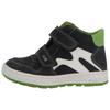 Sneaker LURCHI "Dolto TEX", Kinder, Gr. 25, grün (schwarz, weiß, grün), Veloursleder, sportlich, Schuhe, Klettboots mit TEX, Größenschablone zum Download