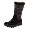 Stiefel LEGERO "Legero Stiefel Leder/Textil", Damen, Gr. 41,5, schwarz, Leder, Textil, casual, Schuhe