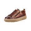 Sneaker PIKOLINOS "PIKOLINOS Sneaker Leder", Damen, Gr. 36, braun (dunkelbraun), Leder, casual, Schuhe