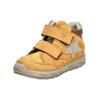 Klettschuh PEPINO "Pepino Halbschuhe Nubukleder/Textil", Kinder, Gr. 25, gelb (senf), Nubukleder, Textil, casual, Schuhe