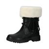 Stiefel GEOX "Geox Stiefel Lederimitat/Textil", Kinder, Gr. 30, schwarz, Lederimitat, Textil, casual, Schuhe