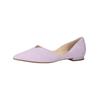 Ballerina HÖGL "Högl Ballerinas Veloursleder", Damen, Gr. 34,5, lila (lavendel), Veloursleder, casual, Schuhe
