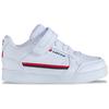 Sneaker LOTTO, Kinder, Gr. 20, rot (weiß, rot), Synthetik, Kunstfaser, clean, sportlich, Schuhe, - mit Elastikschnürung & Klettverschluss