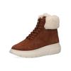 Sneaker CAPRICE "Caprice Sneaker Veloursleder/Textil", Damen, Gr. 38, braun (cognac), Veloursleder, Textil, casual, Schuhe