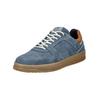 Sneaker BULLBOXER "Bullboxer Sneaker Veloursleder", Herren, Gr. 41, blau (jeans), Veloursleder, casual, Schuhe
