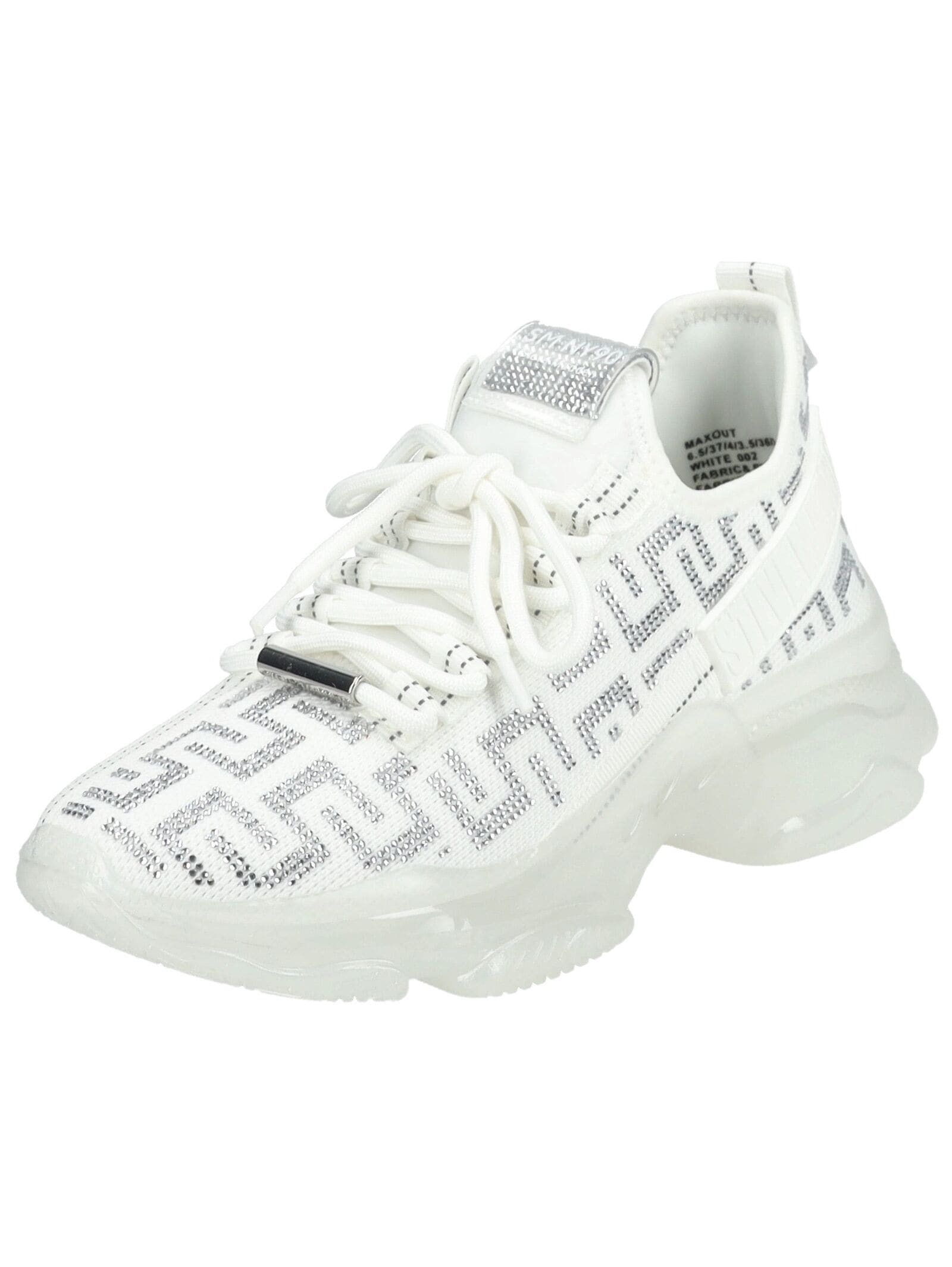 Sneaker STEVE MADDEN "STEVE MADDEN Sneaker Textil", Damen, Gr. 38, weiß, Textil, Schuhe Sneaker