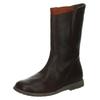 Stiefel THINK "Think Stiefel Nappaleder", Damen, Gr. 39, braun (espresso), Nappaleder, casual, Schuhe