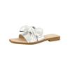 Pantolette PAUL GREEN "Paul Green Pantoletten Lederimitat", Damen, Gr. 38, silber (metallic silber), Lederimitat, casual, Schuhe