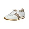 Sneaker PAUL GREEN "Paul Green Sneaker Leder", Damen, Gr. 40, weiß (weiß, beige), Leder, casual, Schuhe