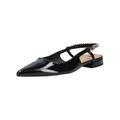Ballerina HÖGL "Högl Ballerinas Leder", Damen, Gr. 38, schwarz, Leder, casual, Schuhe