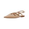 Ballerina STEVE MADDEN "STEVE MADDEN Ballerinas Lederimitat", Damen, Gr. 38, beige, Lederimitat, casual, Schuhe