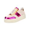 Plateausneaker STEVE MADDEN "STEVE MADDEN Sneaker Veloursleder/Textil", Damen, Gr. 40, orange, Veloursleder, Textil, casual, Schuhe
