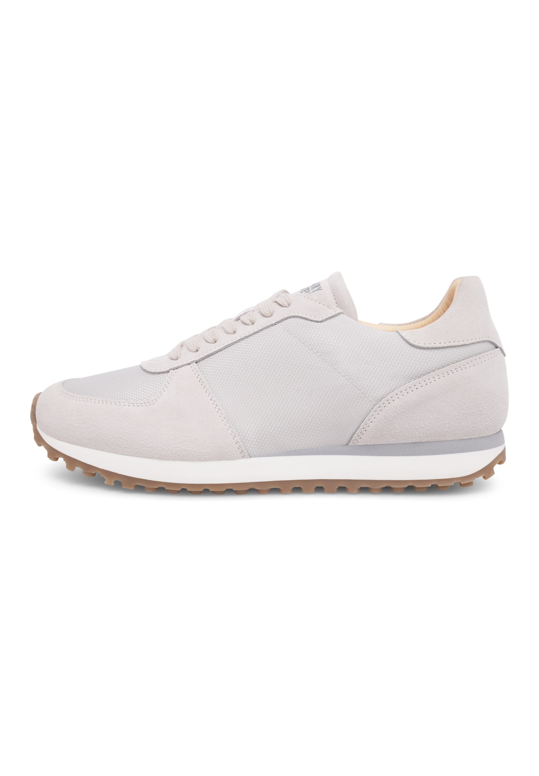Sneaker HENRY STEVENS "Travis R2", Herren, Gr. 45, grau, Kalbsvelours, Schuhe Image