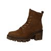 Schnürstiefelette BULLBOXER "Bullboxer Stiefelette Leder", Damen, Gr. 39, braun, Leder, casual, Schuhe