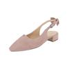 Pumps PETER KAISER "Peter Kaiser Pumps Veloursleder", Damen, Gr. 38,5, lila (mauve), Veloursleder, casual, Schuhe