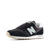 Sneaker NEW BALANCE "373", Gr. 37, schwarz, schwarz cement, mosaic grün, Leder, Textil, mehrfarbig, sportlich, Schuhe