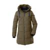 Steppmantel "GW 56 WMN QLTD PRK", Damen, Gr. 44, braun (schlamm), Oberstoff: 100% Polyester, Futter: 100% Polyester (recycelt), Wattierung: 100% Polyester, G.I.G.A. DX BY KILLTEC, sportlich, Mäntel, Wasserabweisender, winddichter Parka mit 8.000 mm...