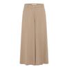 Jogginghose BRAX "Style MELLI S", Damen, Gr. 34K (17), Kurzgrößen, grau (taupe), 53% Polyester, 43% Schurwolle, 4% Elasthan, Hosen