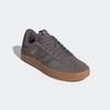 Sneaker ADIDAS SPORTSWEAR "VL COURT 3.0", Gr. 39, charcoal, charcoal, gold metallic, Leder, Synthetik, sportlich, Schuhe, inspiriert vom Design des adidas samba, Topseller