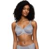 Minimizer-BH TRIUMPH "Essential Minimizer T W X", Damen, Gr. 75, Cup D, grau shadow, Microtouch, Obermaterial: 70% Polyamid, 30% Elasthan, casual, BHs, verkleinert die Brust optisch um eine Cup-Größe