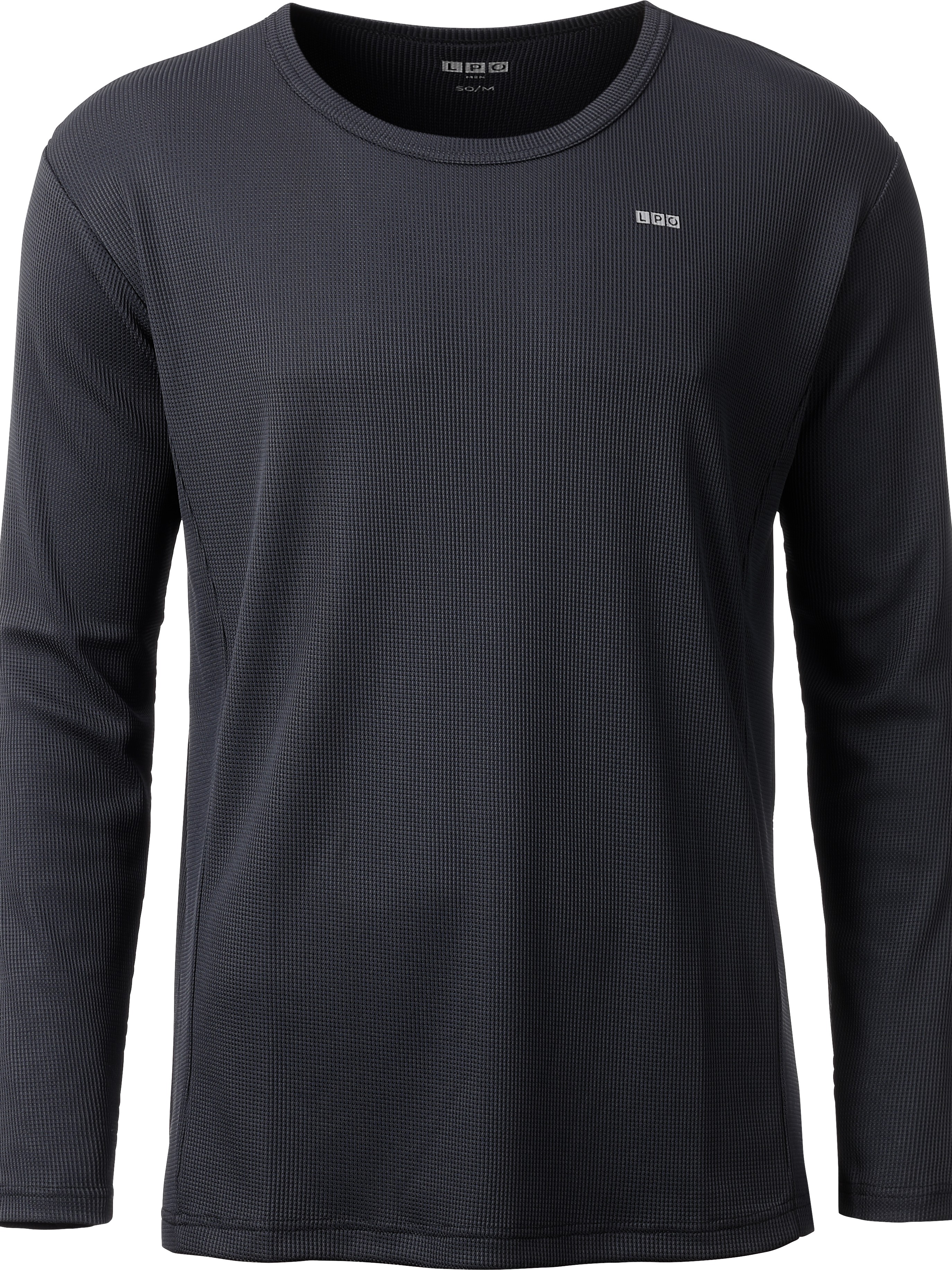 Funktionsshirt LPO "Herren Funktionsshirt langarm Moritz", Herren, Gr. XL, schwarz, 97% Polyester, 3% Elasthan, Langarm, Shirts Image