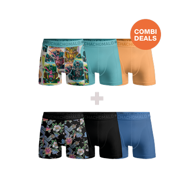 Muchachomalo Herren Boxershorts – 3+3 Stück – Herren Unterhosen Image