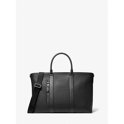Mk Hudson Pebbled Leather Tote Bag
