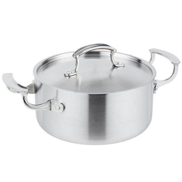 Vollrath 49410 Miramar® Display Cookware 3 Qt. Casserole Pan with Low Dome Cover