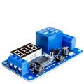 Modulo relè e timer, display LED a impulsi