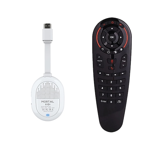 Factory direttamente Android 14 Allwinner H313 TV stick Mortal Q2S Dongle Supporta Youtube Wifi6 BT5.0 8K Telecomando Vocale TV BOX