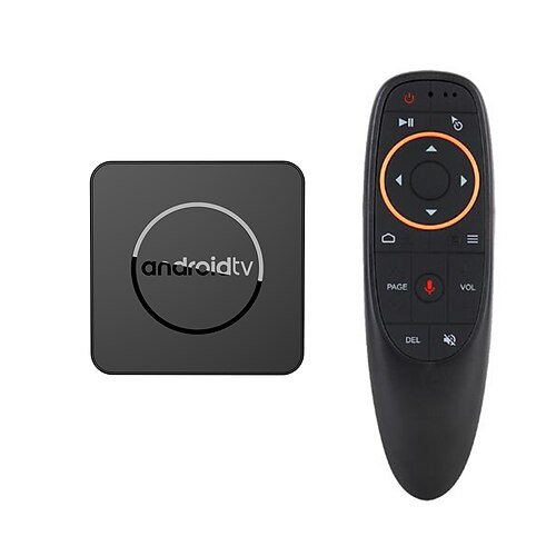 Android TV Box Mortal Q1 Plus CPU Allwinner H313 Supporto 2.4G/5.8G Wi-Fi BT5.2 Assistente Google 2GB RAM 16GB 8GB ROM Smart Home TV Box