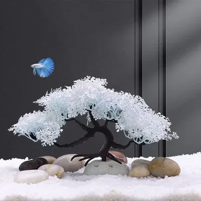 New Aquarium Decoration Fish Tank Aquarium Plastic Plant Artificial Simulation Water Plants for Fish Tank Decor