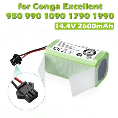 Original 14,4 V 2600 mAh Ersatzakku für Conga Excellent 990 1090 1790 1990 Deebot N79S N79 DN622 Robovac 11 Tesvor X500 Image