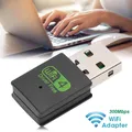 Mini adattatore Wifi Driver gratuito di piccole dimensioni scheda di rete USB Wireless Dongle Wi-Fi scheda di rete Wireless Ethernet adattatore Wi-Fi